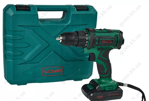 Фото 1- Шуруповерт акумуляторний NOWA WA2115blb