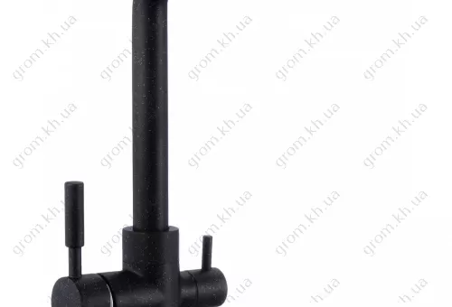 Фото 1- Смеситель кухня Zegor Trоya SAF18-A092 KB