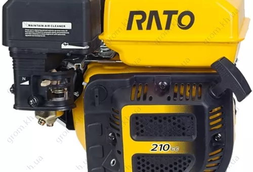Фото 1- Бензиновый двигатель RATO R210RV с понижающим редуктором