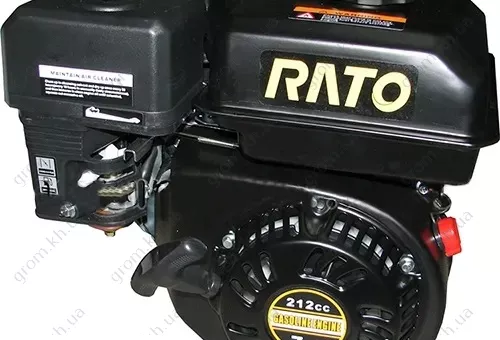 Фото 1- Бензиновый двигатель RATO R210R с понижающим редуктором