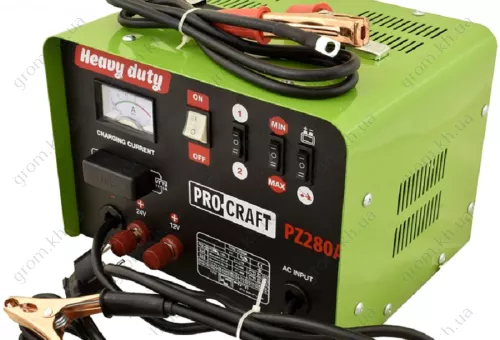 Фото 1- Пуско-зарядное устройство Procraft PZ-280A
