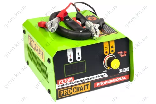 Фото 1- Инверторное зарядное устройство Procraft PZ-20М