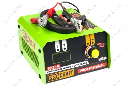 Фото 1- Инверторное зарядное устройство Procraft PZ-20М