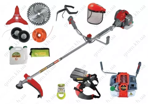 Фото 1- Бензокоса ProCraft 357GBC Professional Europe