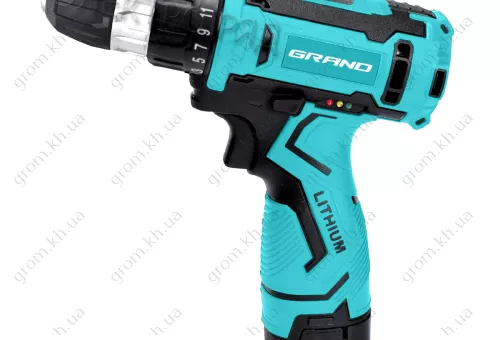 Фото 1- Аккумуляторный шуруповерт Grand ДА-12 Li-ion