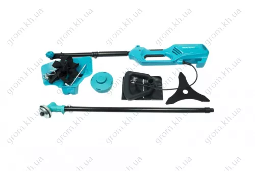 Фото 1- Електрокоса Grand КГ-2500 розбірна штанга + насадка висоторіз