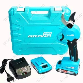Фото 1- Секатор акумуляторний Grand CA-21 BL