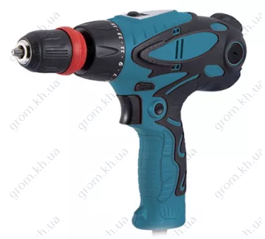 Фото 1- Шуруповерт мережевий Kraissmann 420 S-EBS 10 (двошвидкісний, DFR патрон)