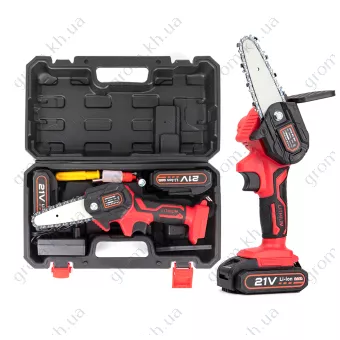 Фото 1- Аккумуляторная цепная пила Edon UCS-21/20