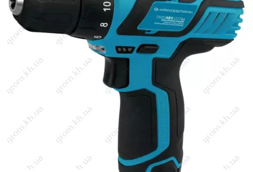 Фото 1- Шуруповерт аккумуляторный Kraissmann 2500 ABS 12/2 Li