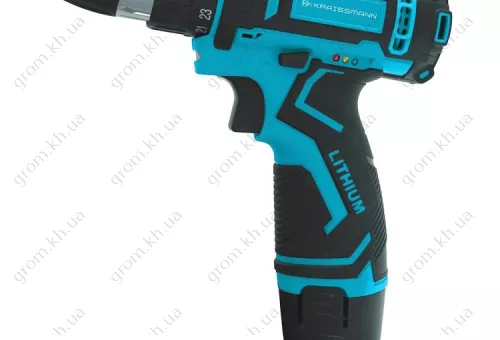 Фото 1- Шуруповерт аккумуляторный Kraissmann 2510 ABS 12/2 Li