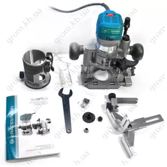 Фото 1- Фрезер-триммер Kraissmann 950 OFT 6-8 (две базы)