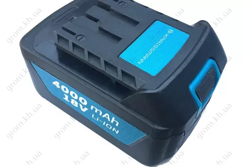 Фото 1- Аккумулятор для цепной аккумуляторной пилы Kraissmann 4000 мАч