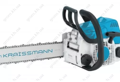 Фото 1- Пила ланцюгова бензинова Kraissmann KS'180 (1 шина, 1 ланцюг)