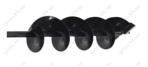 Фото 1- Шнек для мотобура Kraissmann SB 250*800 D (съемные затачиваемые ножи)