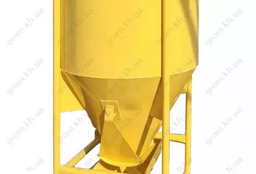 Фото 1- Бункер бадья для бетона Скиф 1 куб