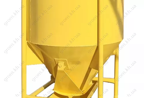 Фото 1- Бункер бадья для бетона Скиф 2 куба