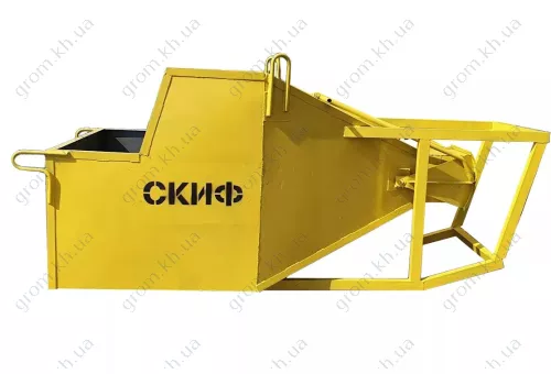 Фото 1- Бункер туфелька для бетона Скиф 1 куб