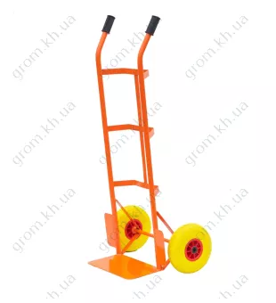 Фото 1- Тележка двухколесная Orange 2301 Пенополиуретановые колеса