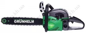 Фото 1- Бензопила Grunhelm GS58-18 Professional (2 шины, 2 цепи)
