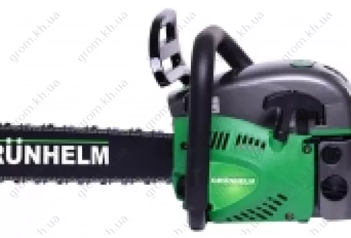 Фото 1- Бензопила Grunhelm GS58-18 Professional (2 шины, 2 цепи)