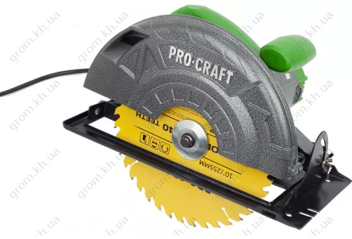 Фото 1- Дисковая пила Procraft KR-3000 (блокировка редуктора)