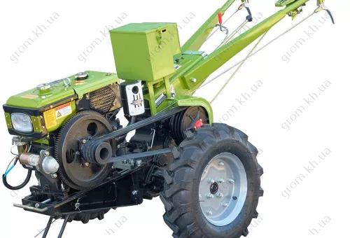 Фото 1- Мотоблок Кентавр МБ 1080ДЭ (8 л.с., дизель) водяное охлаждение + фреза