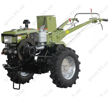 Фото 1- Мотоблок Кентавр МБ 1012Е (12 к.с., дизель) водяне охолодження