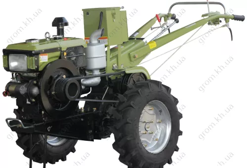 Фото 1- Мотоблок Кентавр МБ 1012Е (12 л.с., дизель) водяное охлаждение