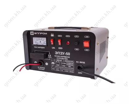 Фото 1- Пуско-зарядное устройство Элпром ЭПЗУ-50