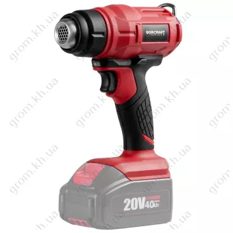 Фото 1- Аккумуляторный фен строительный Worcraft CHG-S20Li