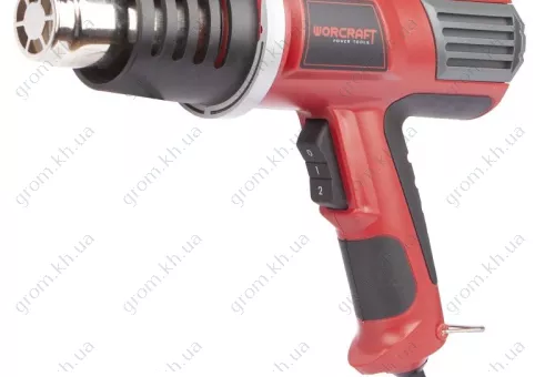 Фото 1- Фен промисловий Worcraft HG20-600А