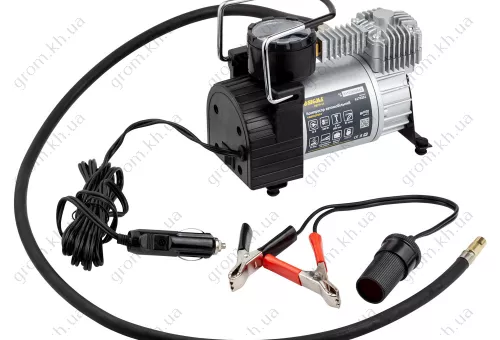 Фото 1- Компрессор автомобильный SIGMA 12В, 180Вт, 37л/мин, 10бар