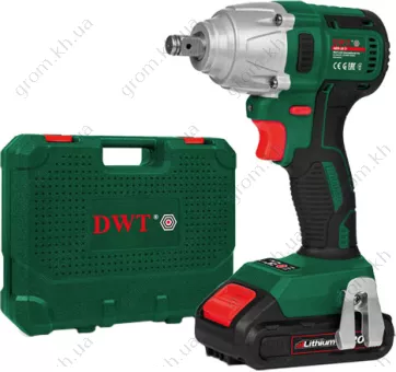 Фото 1- Акумуляторний ударний гайковерт DWT ABW-20 D