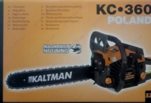 Фото 1- Бензопила Kaltman KC-3600