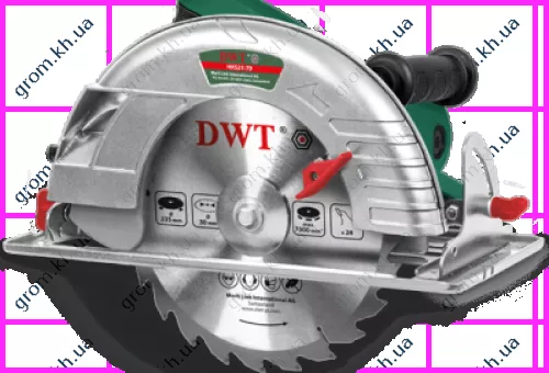 Фото 1- Циркулярная пила DWT HKS21-79