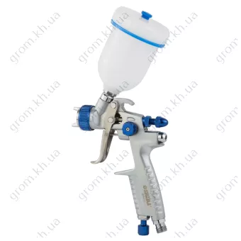 Фото 1- Фарборозпилювач REFINE LVMP Ø0.8мм 60-170л/хв 1.5-2бар (для лівої руки) в/б 100мл (пласт)