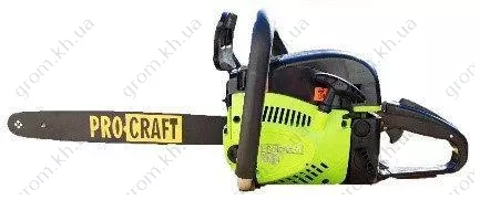 Фото 1- Бензопила Procraft K450 (1 шина, 1 цепь)