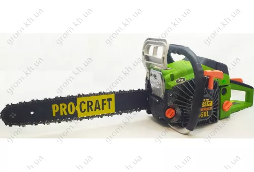 Фото 1- Бензопила Procraft K450L Professional