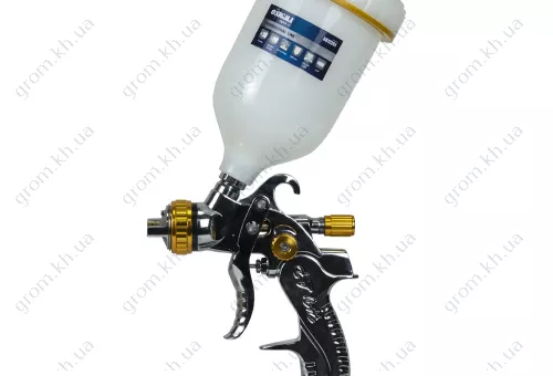 Фото 1- Фарборозпилювач SIGMA HVLP Ø1.3+1.7 з в/б (зелений)