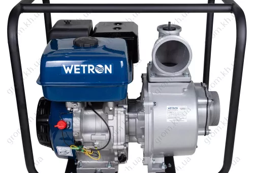 Фото 1- Мотопомпа WETRON 15л.с. Hmax 30м Qmax 110м³/ч (4-х тактный)