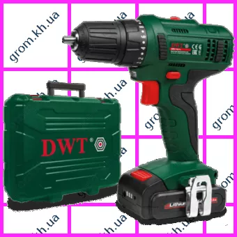 Фото 1- Акумуляторний шуруповерт DWT ABS-14,4 L-2 BMC