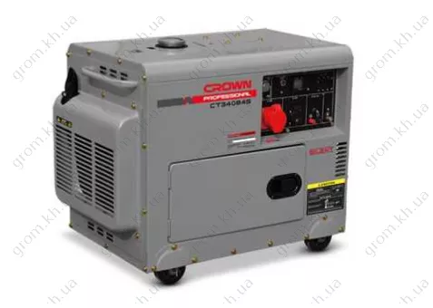 Фото 1- Дизельный генератор Crown CT34084S