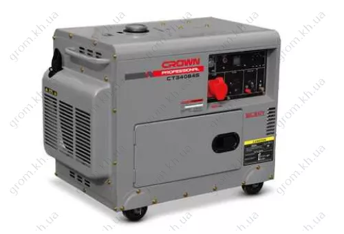 Фото 1- Дизельный генератор Crown CT34084S