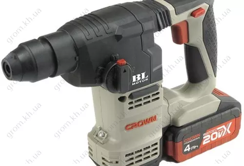 Фото 1- Аккумуляторный перфоратор Crown CT28001HX