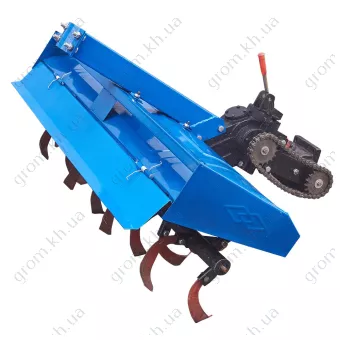 Фото 1- Почвофреза 120 (DW-160KXL) с дополнительным редуктором и навесным механизмом