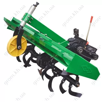 Фото 1- Почвофреза 120 (DW-160WXL) с дополнительным редуктором и навесным механизмом