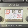 Фото 3 - Аргонодуговий зварювальний інвертор Спіка GTAW 200P AC/DC LCD