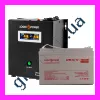 Фото 2 - Комплект резервного живлення для котла та теплої підлоги LogicPower ДБЖ W800VA + батарея гелю 1400W