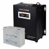 Фото 4 - Комплект резервного питания для котла LogicPower ИБП W500 + мультигелевая батарея 590W